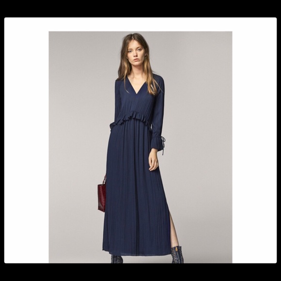 maxi dress massimo dutti